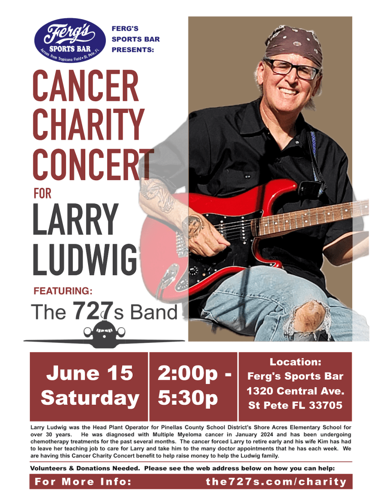 Cancer Charity Concert for Larry Ludwig