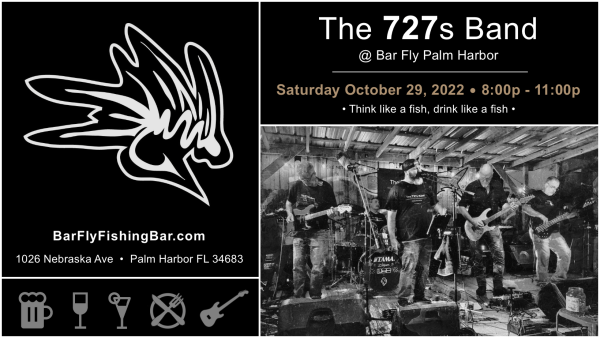 The 727s Band @ Bar Fly Palm Harbor 2022-10-29