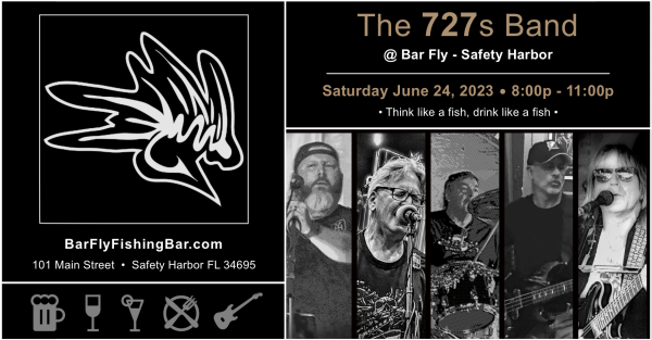 The 727s Band @ Bar Fly Safety Harbor 2023-06-24-SAT