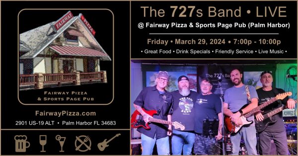 The 727s @ Fairway Pizza 2024-03-29-FRI