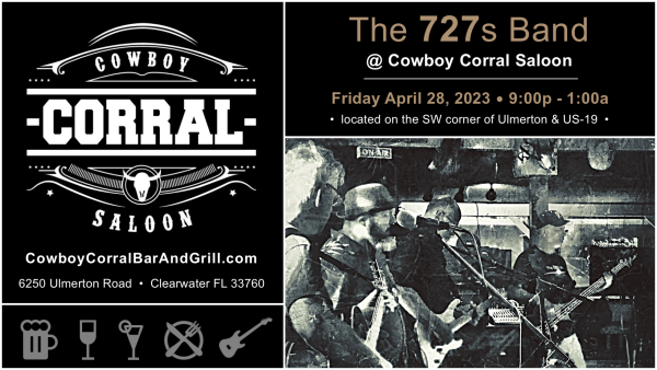 The 727s Band @ Cowboy Corral 2023-04-28-FRI
