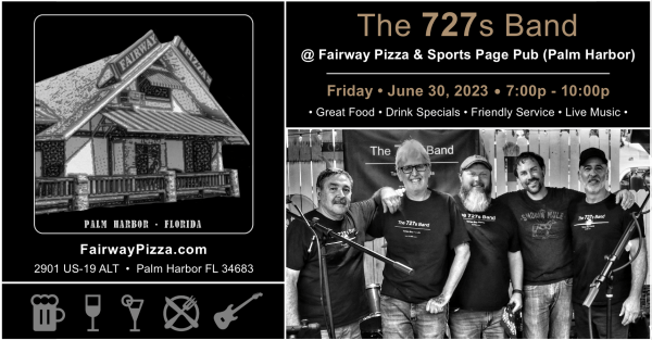 The 727s @ Fairway Pizza 2023-06-30-FRI