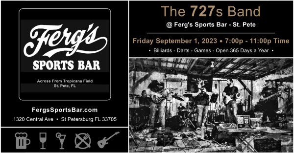 The 727s @ Ferg's Sports Bar 2023-09-01-FRI