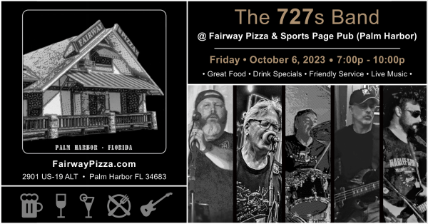 The 727s @ Fairway Pizza 2023-10-06-FRI