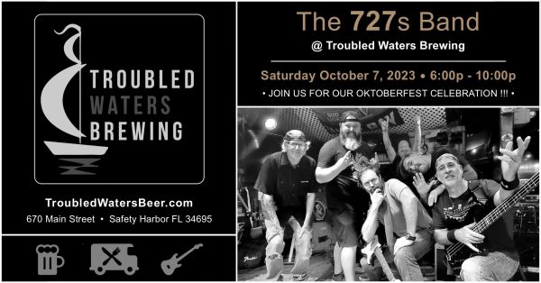 The 727s @ Troubled Waters Brewing 2023-10-07-SAT-Oktoberfest