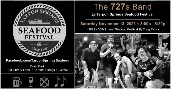 The 727s @ Tarpon Springs Seafood Festival 2023-11-18-