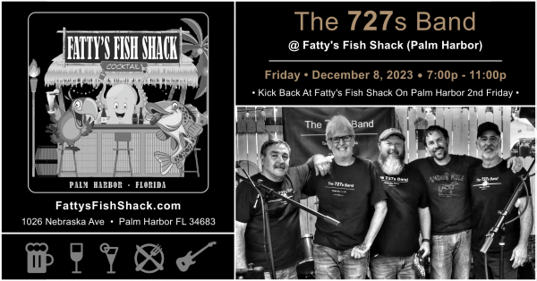 The 727s @ Fattys Fish Shack 2023-12-08-FRI