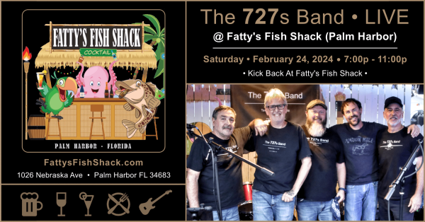 The 727s @ Fattys Fish Shack 2024-02-24-SAT