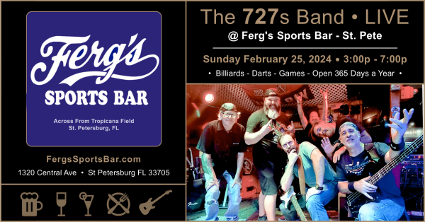 The 727s @ Ferg's Sports Bar 2024-02-25-SUN