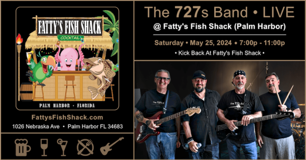 The 727s @ Fattys Fish Shack 2024-05-25-SAT
