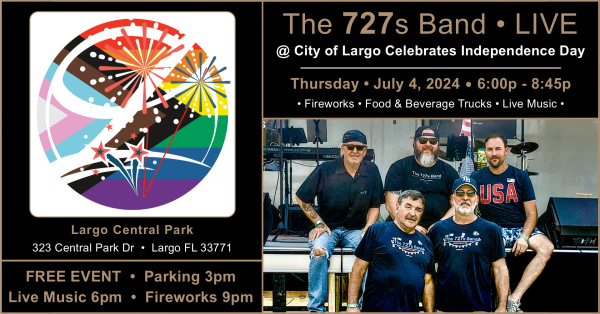 The 727s @ Largo Independence Day 2023-07-04-THR