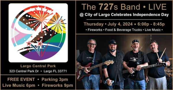 The 727s @ Largo Independence Day 2023-07-04-THR