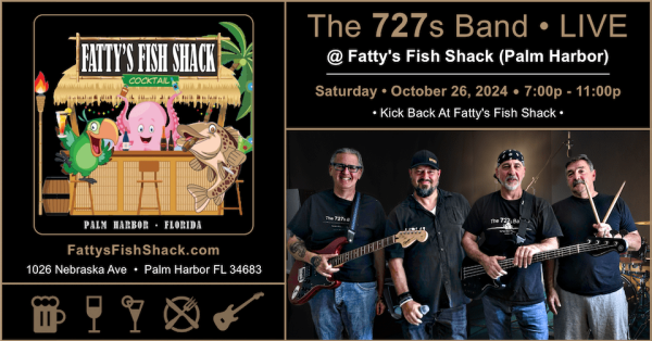 The 727s @ Fattys Fish Shack 2024-10-26-SAT