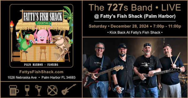 The 727s @ Fattys Fish Shack 2024-12-28-SAT